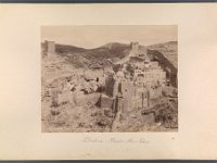 Kat-Nr.647  Kat-Nr.647- Photobestand Vasel, Beschriftung Photo: 899. Couvent de Mar-Saba vue générale, les deux tours. Bonfils, Beschriftung Vasel: Palästina: Kloster Mar-Saba.
